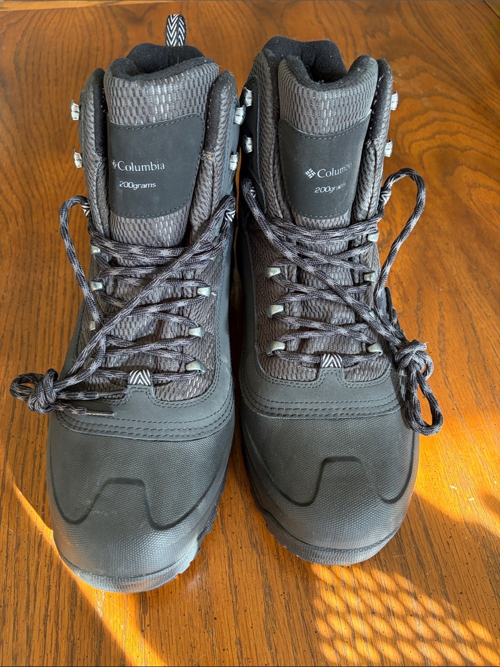 Columbia Men's Black Waterproof Winter Boots - 200g Insulation